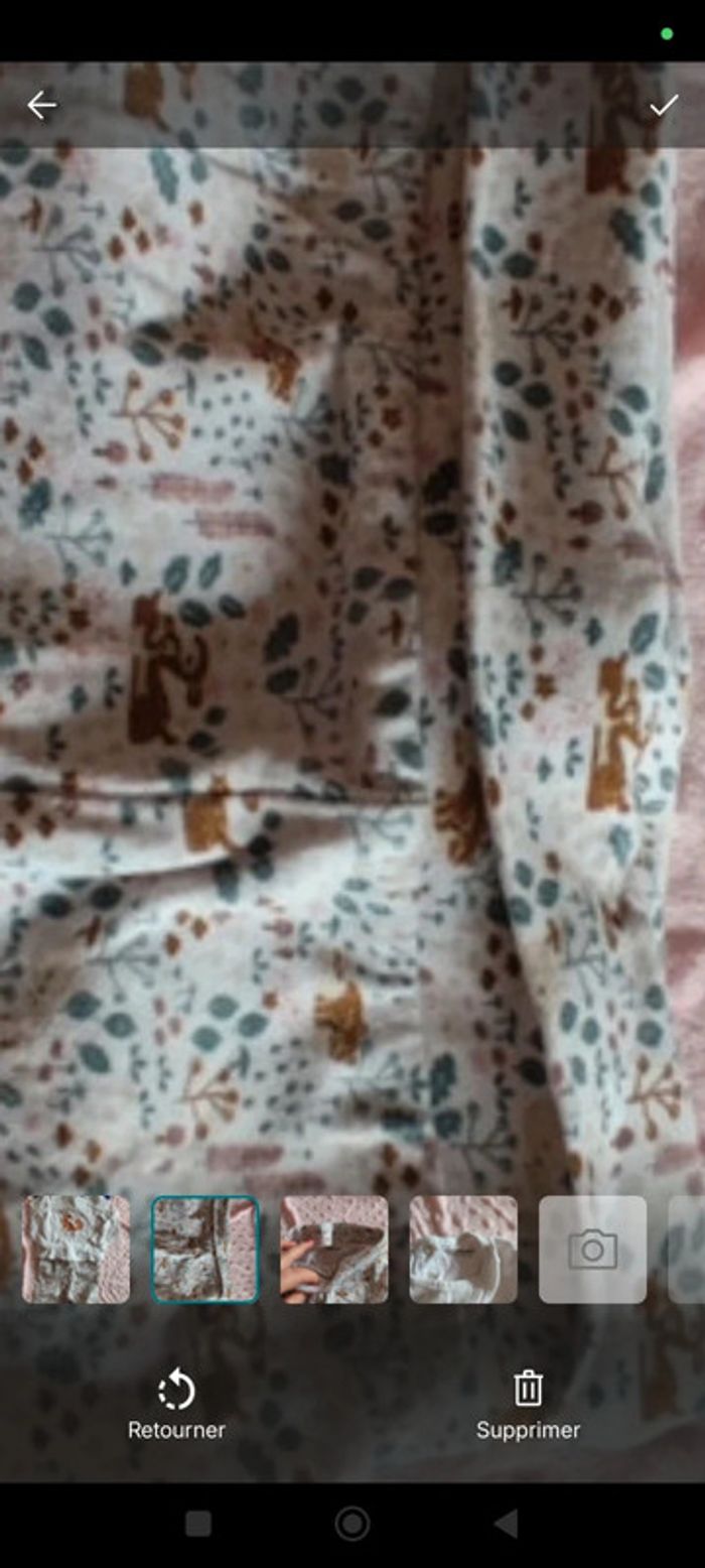 Ensemble renard 🦊 t-shirt legging - photo numéro 2