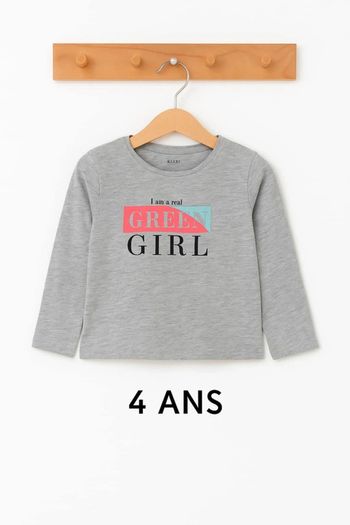 🌟 T-shirt Manche Longue "Green Girl" 🌟