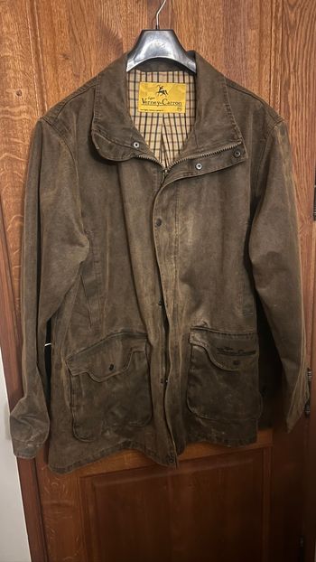 Veste Verney-Carron coton huilé imperméable style Barbour
