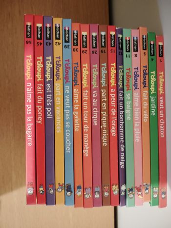 Lot 16 livres T'choupi