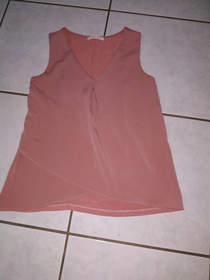 Top femme sans manches