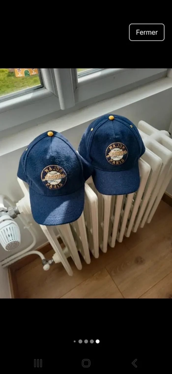 Casquette Baseball hiver sergent major 2 tailles disponibles - photo numéro 2