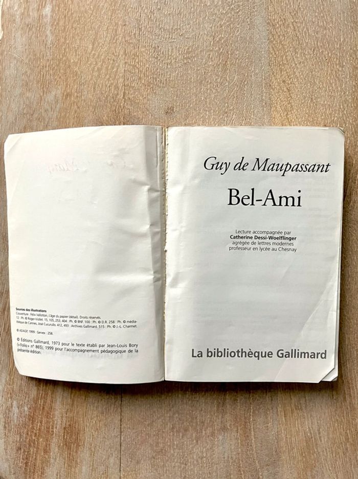 Guy de Maupassant Bel Ami Texte et dossier La bibliothèque de Gallimard - photo numéro 4
