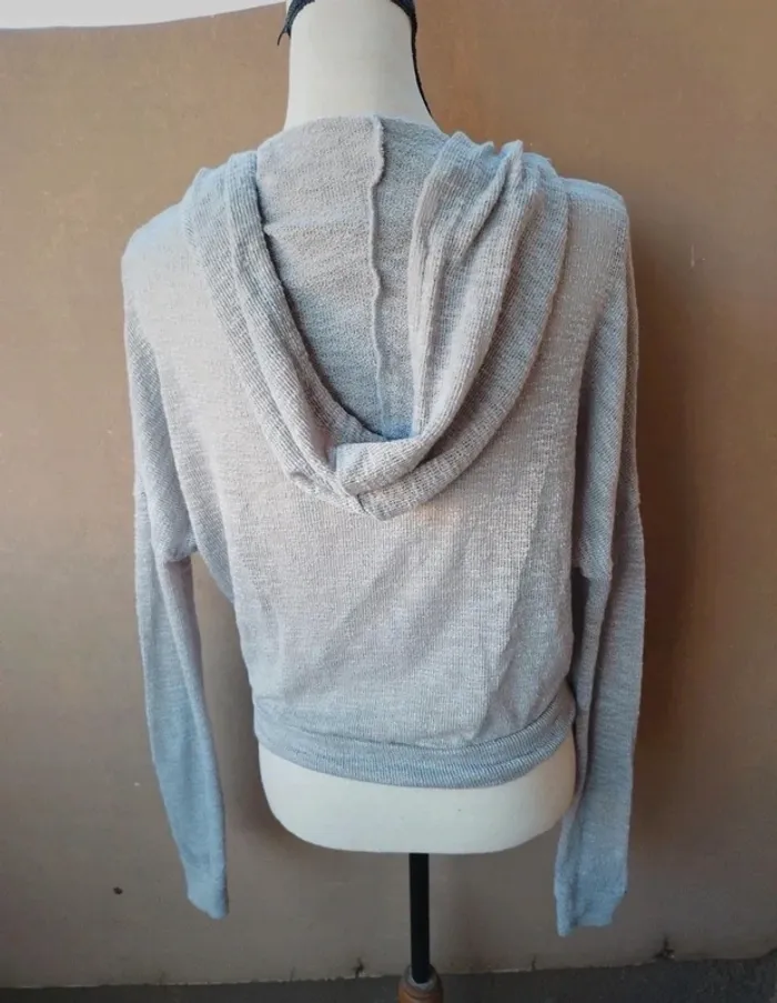 Pull fin à capuche taille XS -S - photo numéro 5