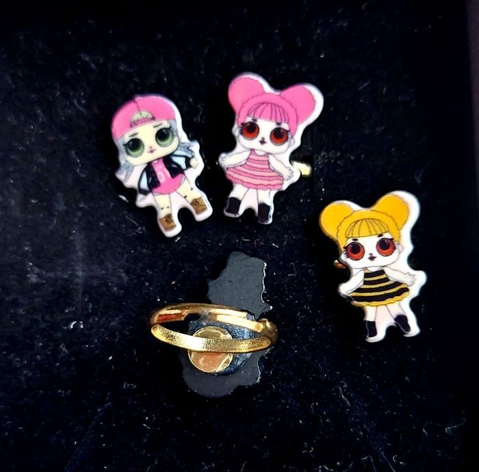 Bagues Poupée Lol