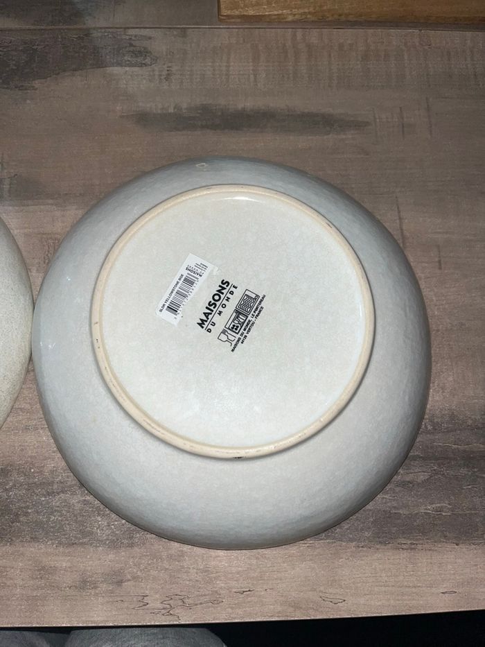 Lots de 2 assiettes creuse maison du monde - photo numéro 4