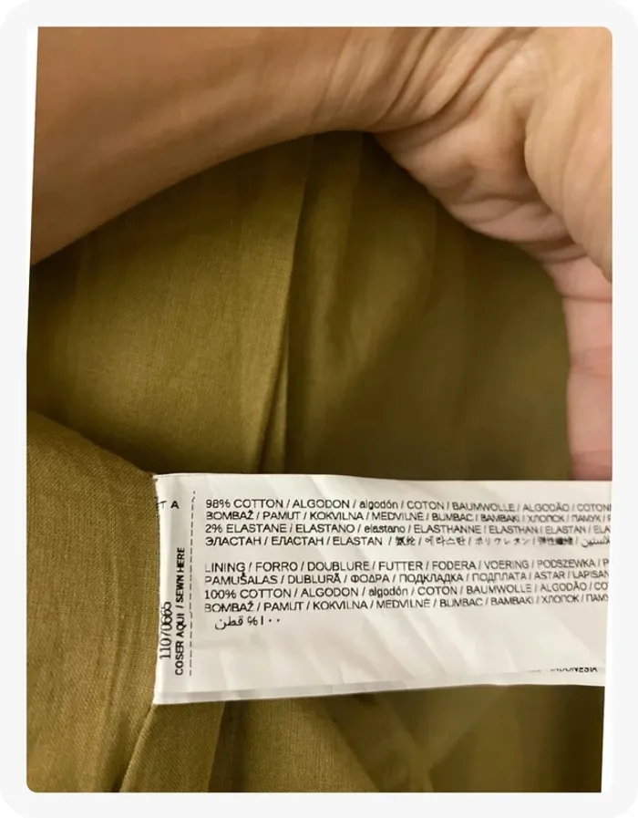 Veste kaki manches ballon Mango - photo numéro 9