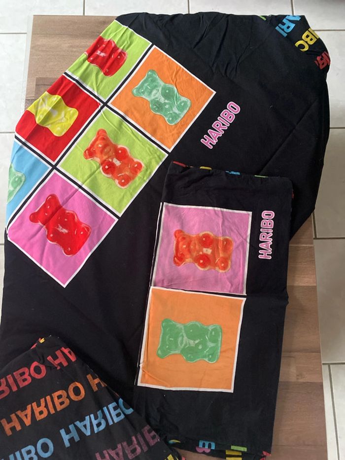 Parure lit bonbon Haribo 1 personne