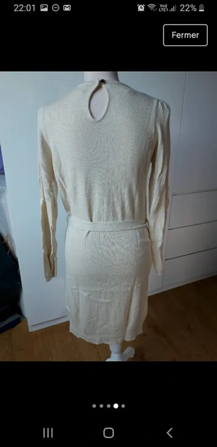 Robe pull Vero Moda torsades - photo numéro 4