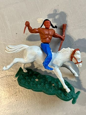 Vintage figurine timpo indien