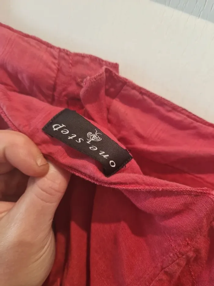 Tres belle robe 100 %lin one step avec doublure taille 40 très bon etat - photo numéro 13