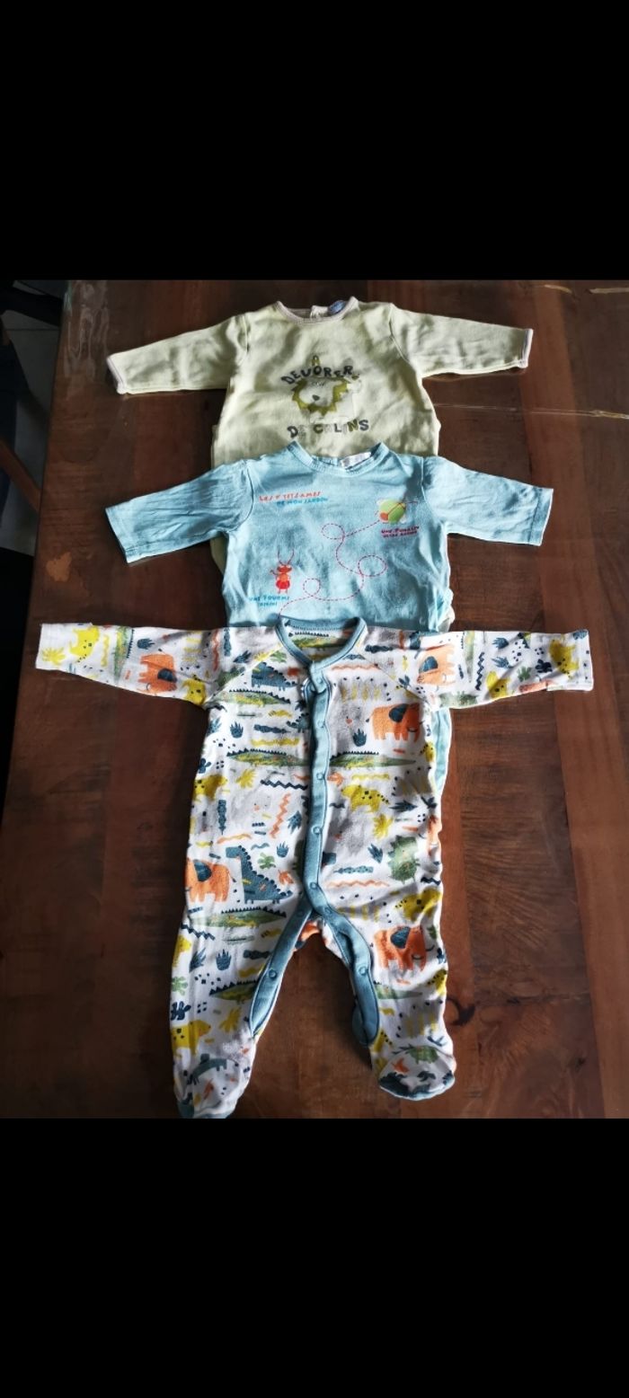 Lot 3 pyjamas été