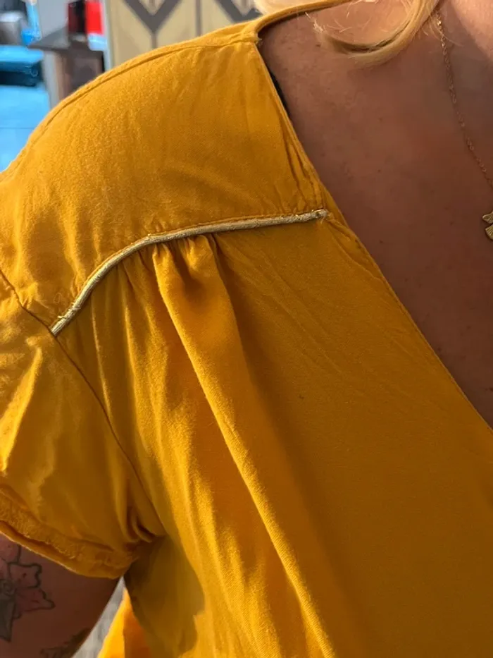 Robe jaune d’été - photo numéro 4