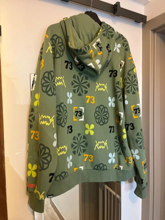 Ensemble de jogging vert à motifs 73 et trefles - photo numéro 5