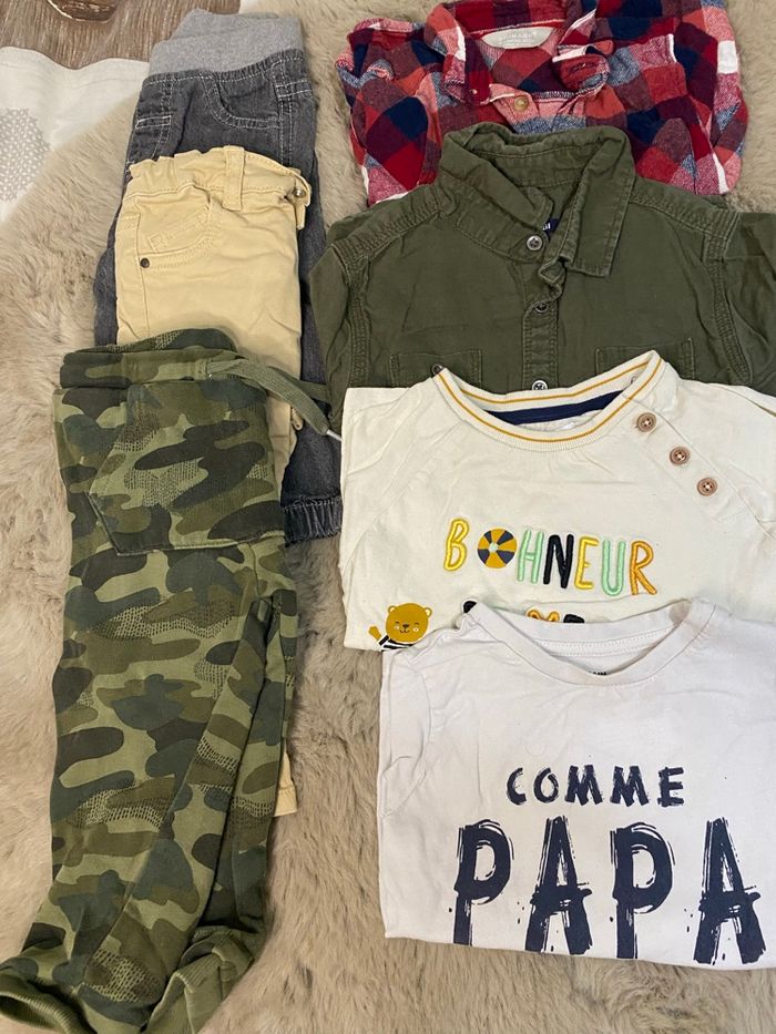 Lot vêtement garçon taille 24 mois - photo numéro 4