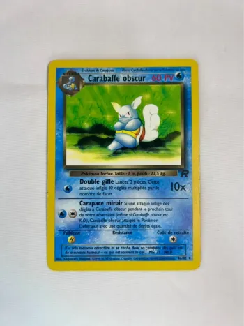 Carabaffe obscur 46/82 – Carte Pokémon Française