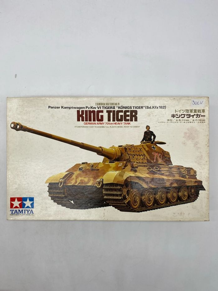 Maquette Tamiya King Tiger motorized