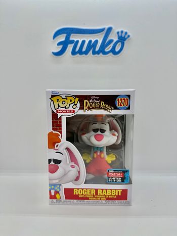 Funko Pop Disney Roger Rabbit 1270 Fall Convention 2022