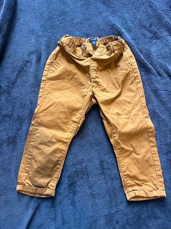 Pantalon garcon 24 mois marron clair