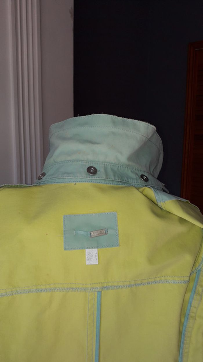 Manteau imperméable vert - photo numéro 4
