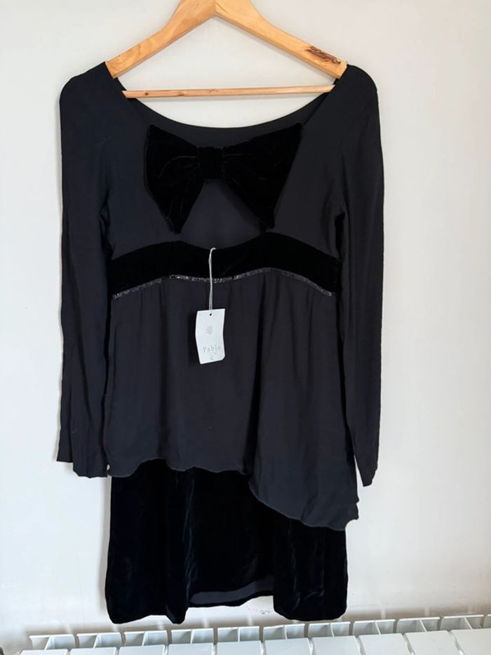 Robe Pablo noeud velours - photo numéro 5