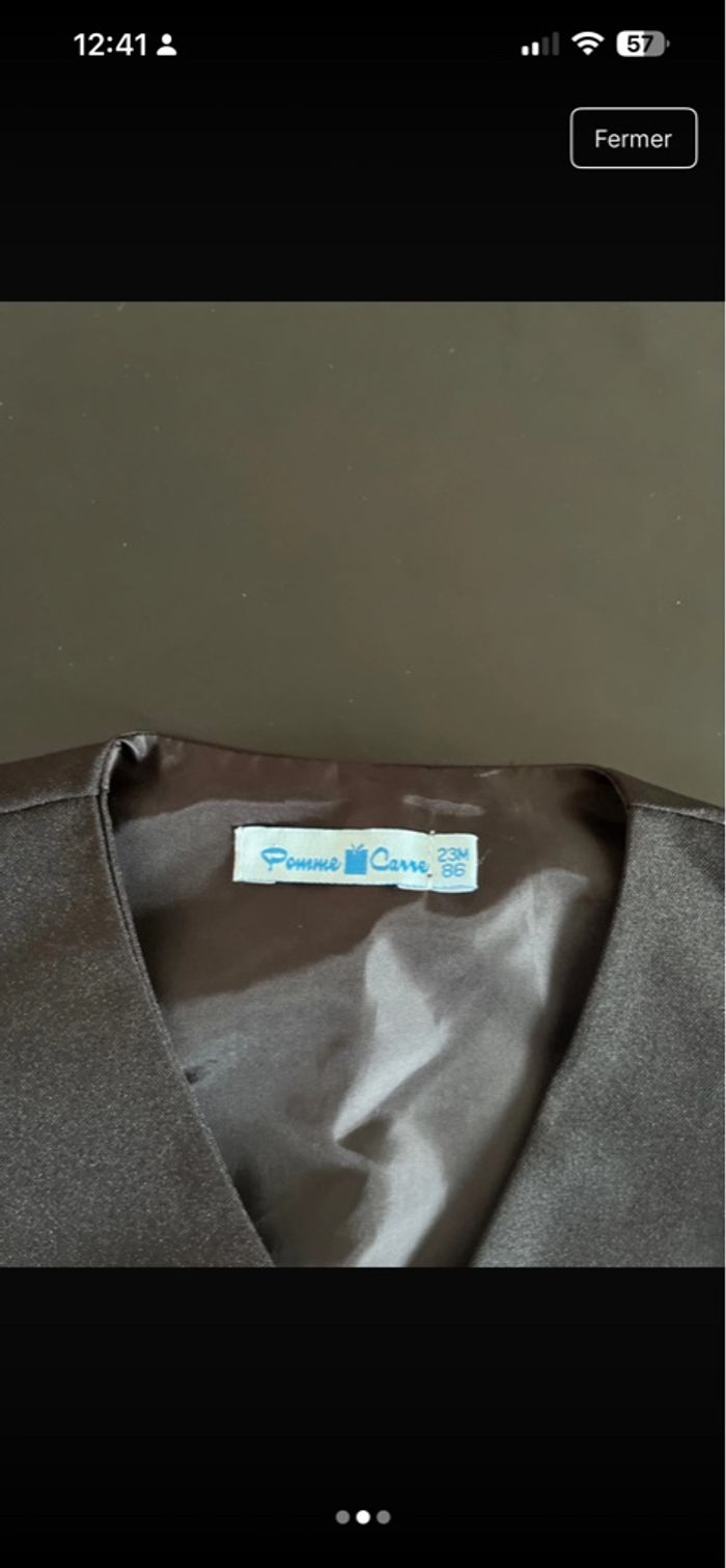 Gilet de costume 2 ans - photo numéro 2