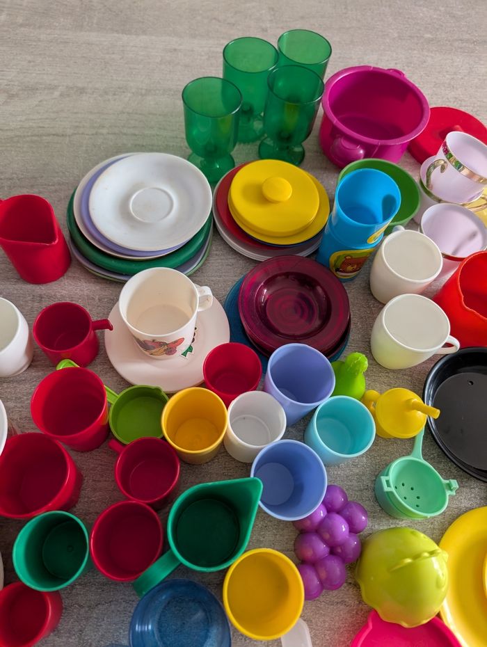 Gros lot de jouets dinette - photo numéro 3