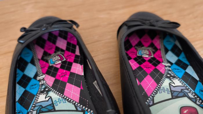 🌸 Ballerines - Monster High - Noir - P34 🌸 - photo numéro 3