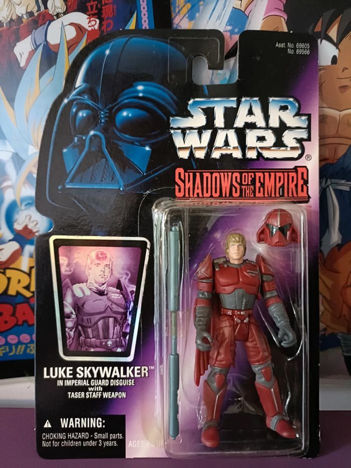 Star Wars shadows of the empire Luke Skywalker in imperial Guard Kenner Figure Tomy Japan