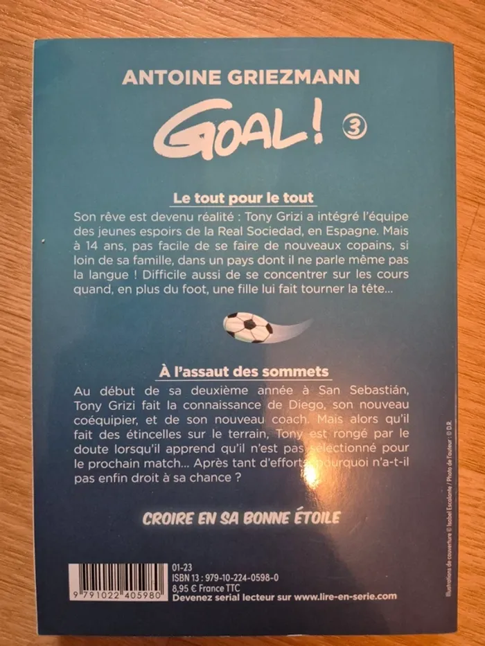 Lot 3 livres Antoine Griezmann - Goal - photo numéro 7