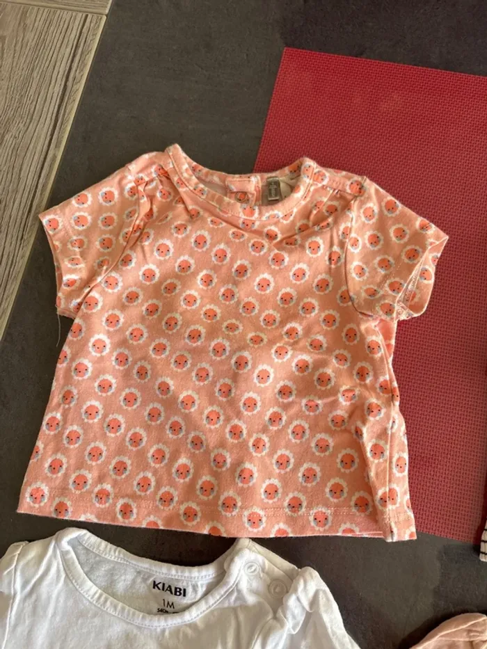 Lot tee-shirts 1mois - photo numéro 6