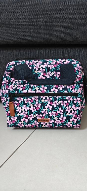 Lunch bag Cabaïa bleu rose