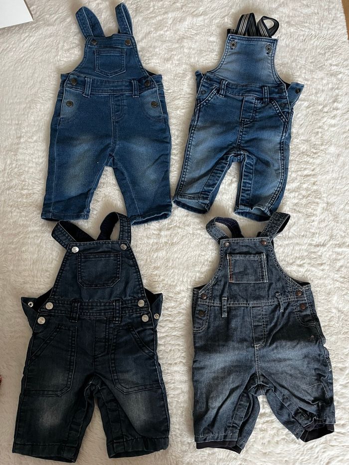 Salopettes en jean garçon obaibi