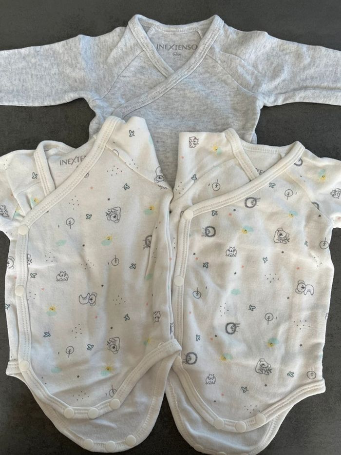 Lot de 3 bodies manches longues - photo numéro 2
