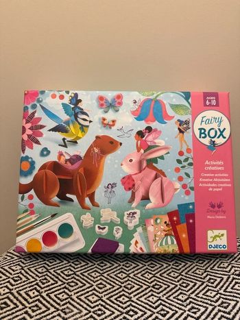 Djeco - Coffret créatif multi activités : Fairy box