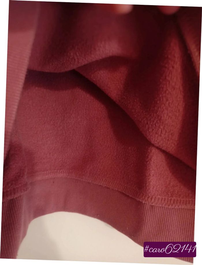 Sweat vieux rose Kiabi taille M - photo numéro 6