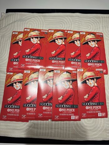 One Piece Lot 10 Blisters op13