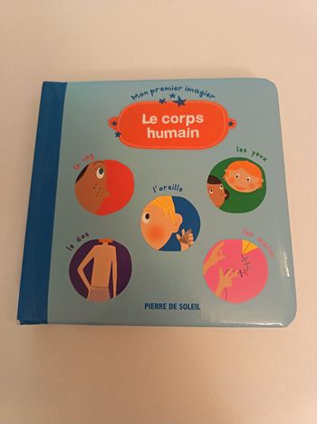 Livre Mon premier imagier " Le corps humain"