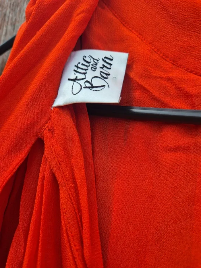 Robe orange Attic and barn - photo numéro 5