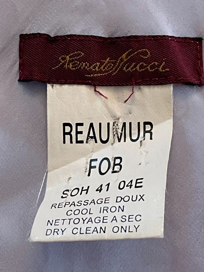 Robe légère parme et rose soie 42 - photo numéro 6