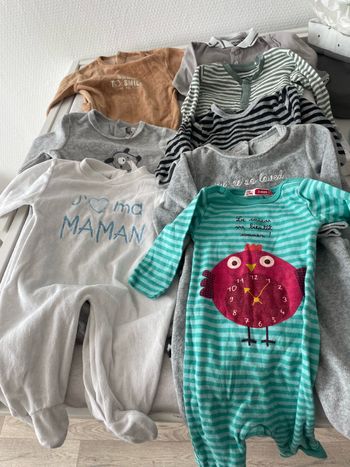 Lot de vêtement garçon 3 mois