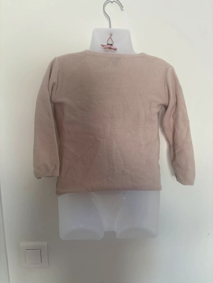 Gilet Kiabi 24 Mois - Rose - Bon État - photo numéro 2
