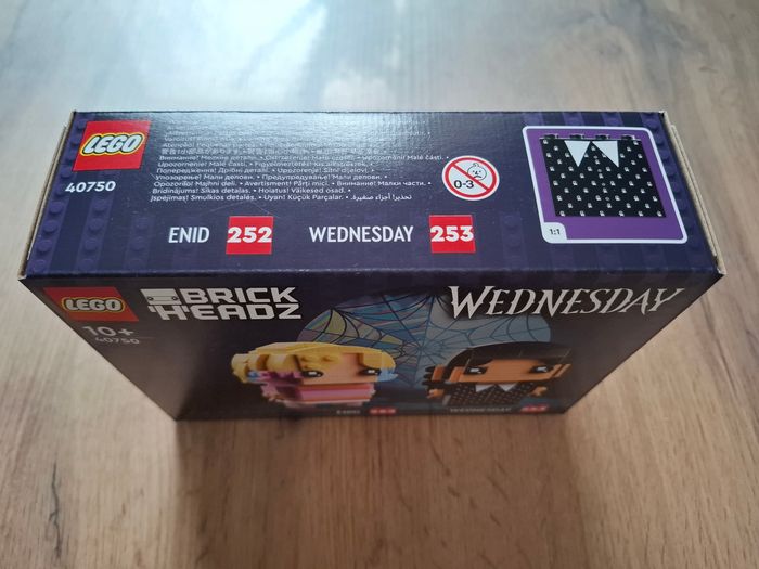 LEGO® BrickHeadz™ 40750 - Mercredi et Enid - photo numéro 6
