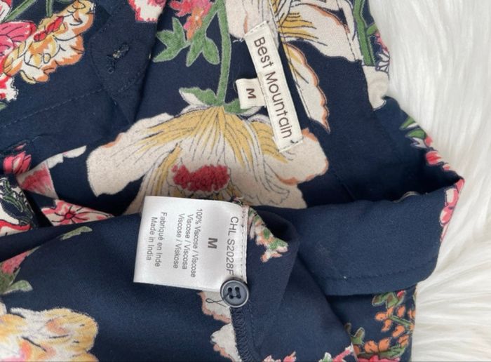 Blouse imprimé fleuri Best Mountain - photo numéro 3