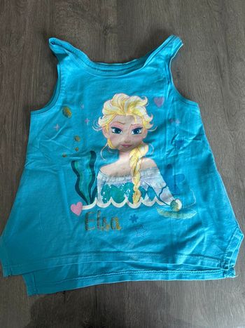 Débardeur reine des neiges Disney 2/3 ans