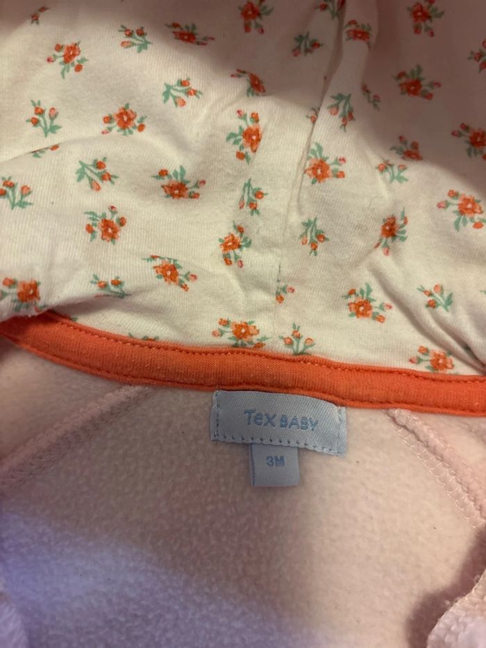 Veste polaire rose 3 mois - photo numéro 3