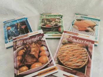 Lot de 5 mini-livres – Collection "Idees Cuisine"