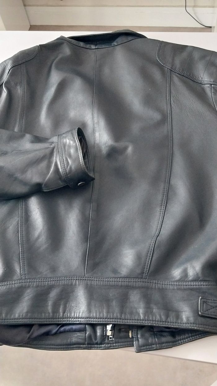 Veste en cuir homme - photo numéro 3