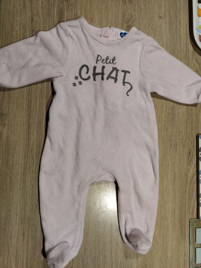 Pyjama fille velours