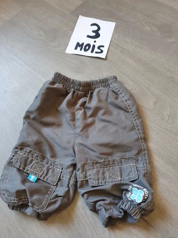 Pantalon toile 3mois